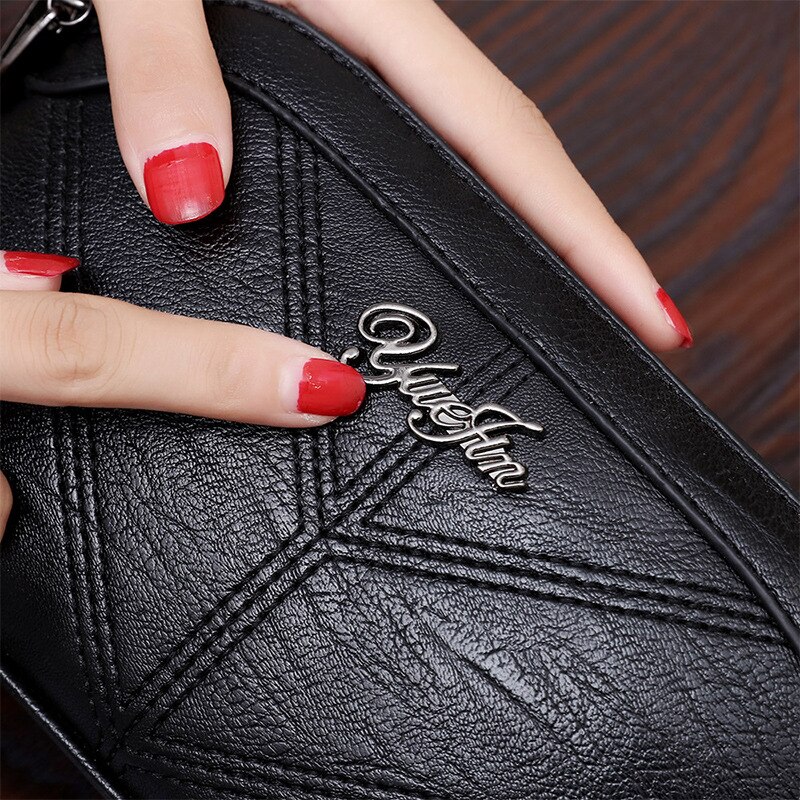 Vrouwen Tas Eenvoudige En Royale Pu Single-Schouder Cross-Body Bag Veelzijdige Boekentassen