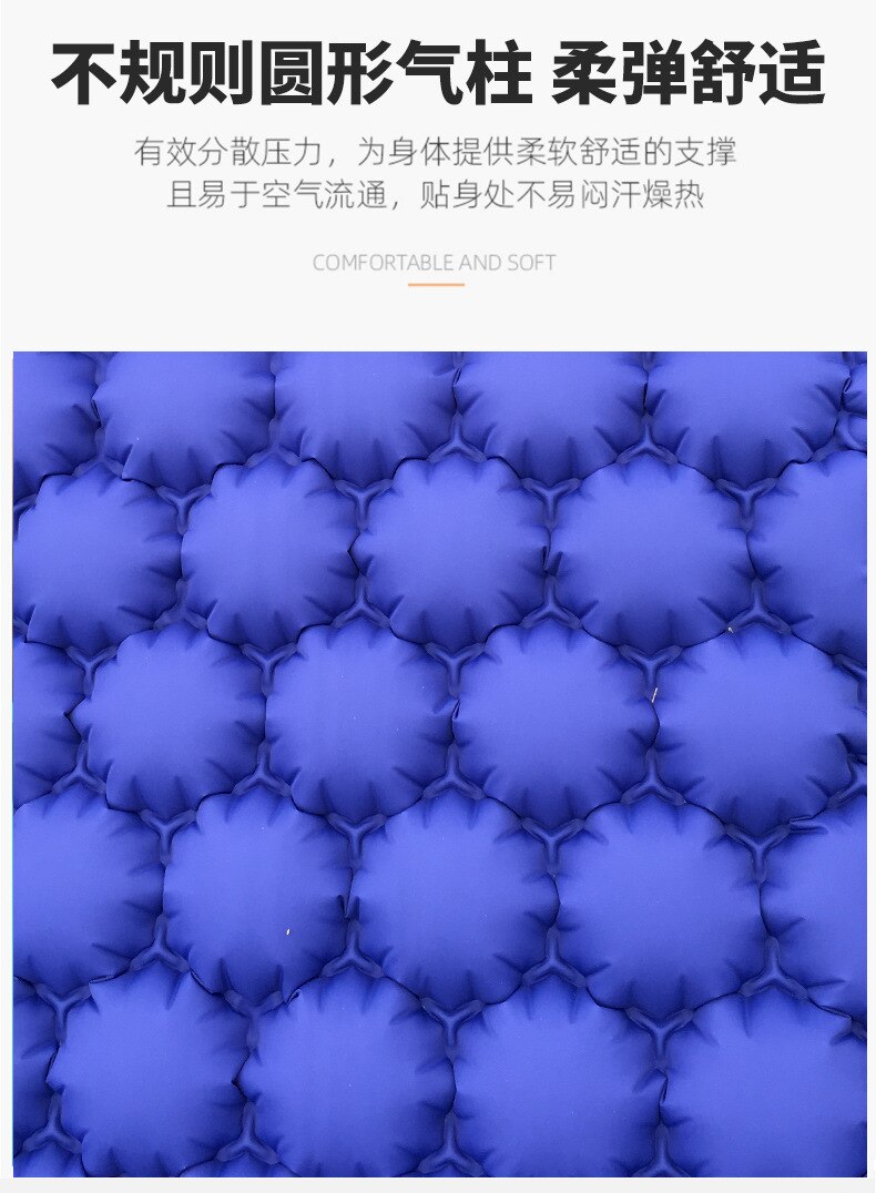 Outdoor inflatable cushion ultra-light tpu moisture-proof cushion foot automatic inflatable bed camping sleeping mat beach mat