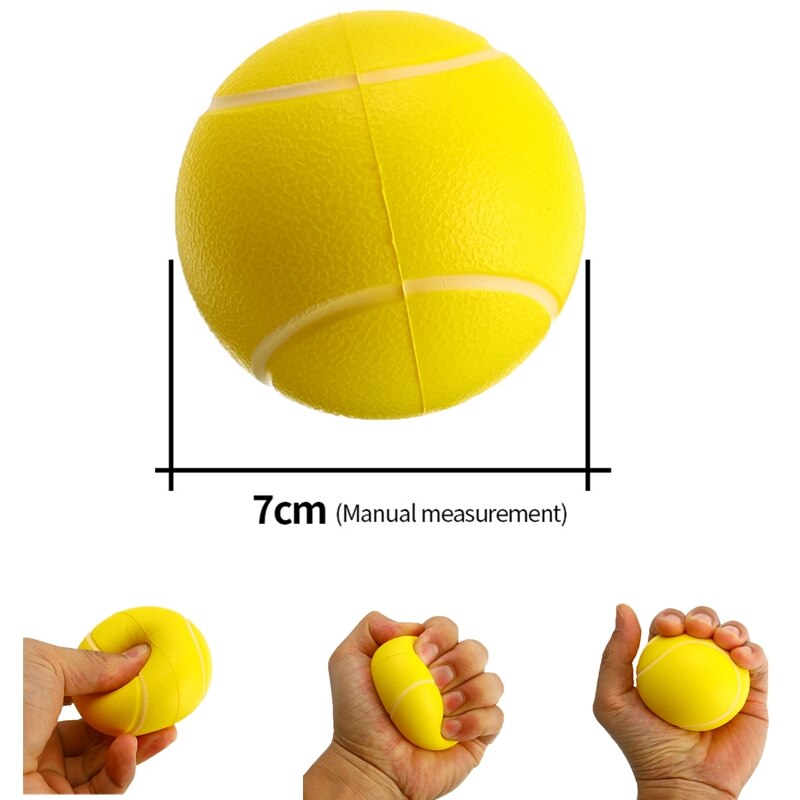 Fitness Hand Expander Gripper Strengths Stress Relief Power Ball Egg-Shaped Grip Tool Forearm Finger Training