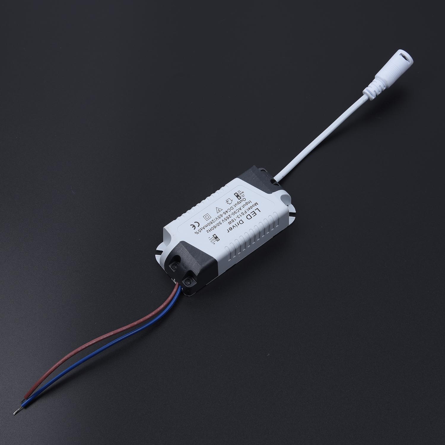Led drivrutin  ac 110v 220v till  dc 12v 24v belysning transformator led panel lampa strömförsörjningsenhet adapter 3w 4-7w 8-12w 13-18w 18-24w