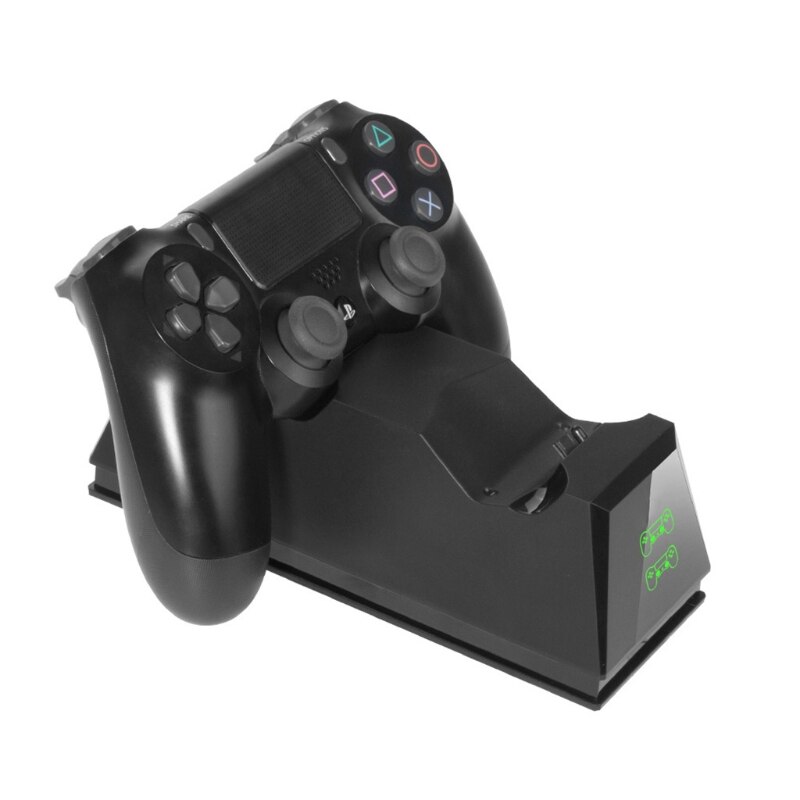 PS4 chargeur Station d'accueil de charge double USB avec indicateurs LED Joystick chargeur de manette pour contrôleur Playstation 4