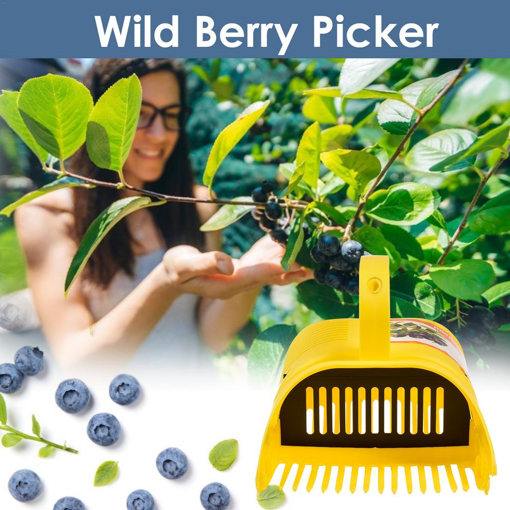 Picker Orchard Fruit Picker Garden Tool Blueberry Picking Tool Fruit Basket Gardening Plant Fruit Harvest Tool