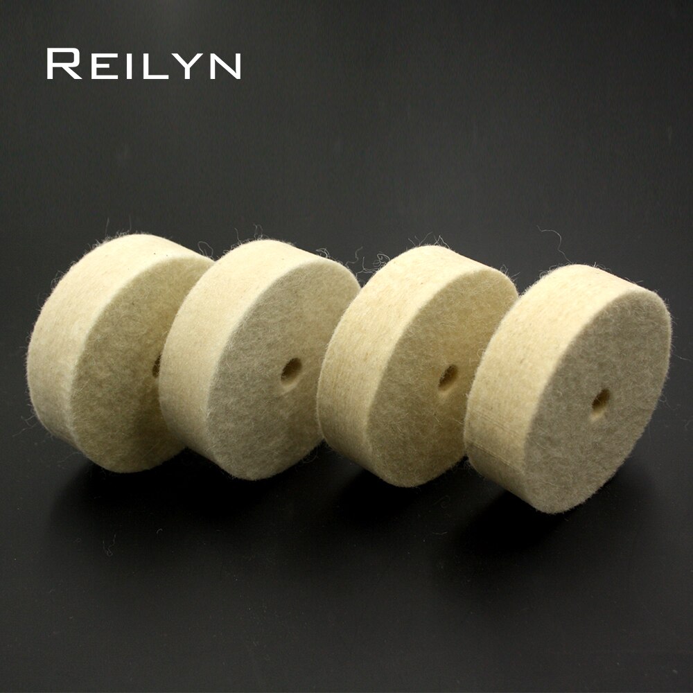 Wol Polijstschijf 75Mm Polijstschijf Wol Polijsten Roller Dremel Rotary Tool