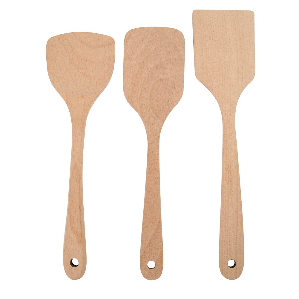 Wenge spatel houten antiaanbak spatel pan schep keuken kookgerei
