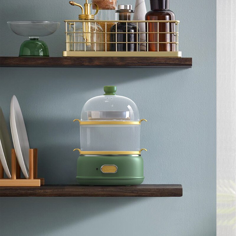 Egg Boiler Electric Egg Cooker Steamer big Capacity Poacher Multifuctional Corn Milk Heating Breakfast Machine 220V 360W