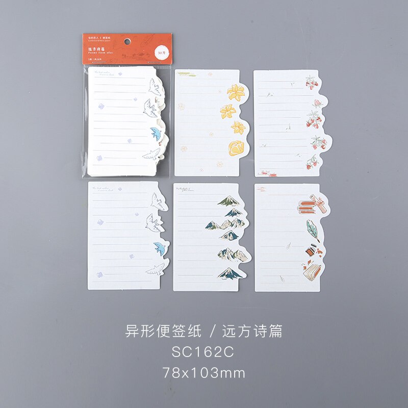 30 Pcs Reizen Letters Materiaal Papier Nota Diy Retro Junk Journal Planner Ambachtelijke Papier Scrapbooking Decoratieve Craft Album: D