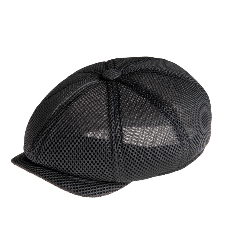 Feion – casquette de livreur de journaux en maille pour hommes, femmes, Gatsby, chapeau de boulanger, cabbie respirante, 8 panneaux, chapeaux Apple 076
