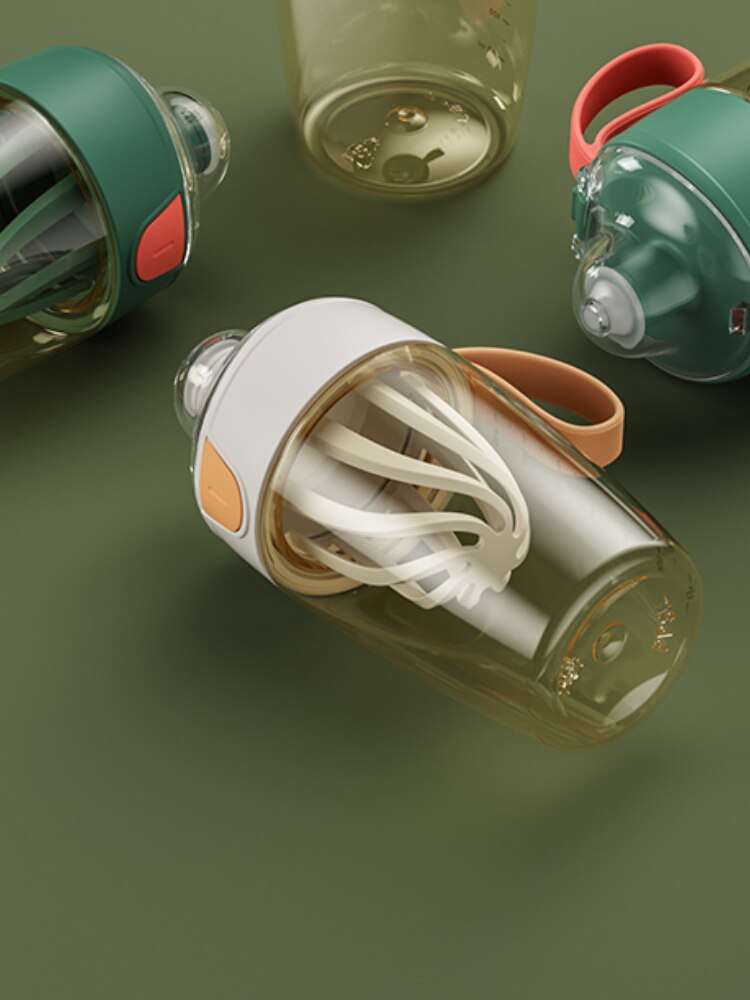 Sport Drink Bottle Shaker Protein Whey Water Vortex Gym Bottle Protein Shaker Slushy Butelka Na Wode Kitchen Accessories 50