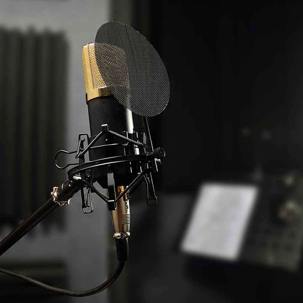 BM 800 Karaoke Condenser Microphone Cardioid Studio BM-800 Microfone Sound Recording broadcasting Singing Mic