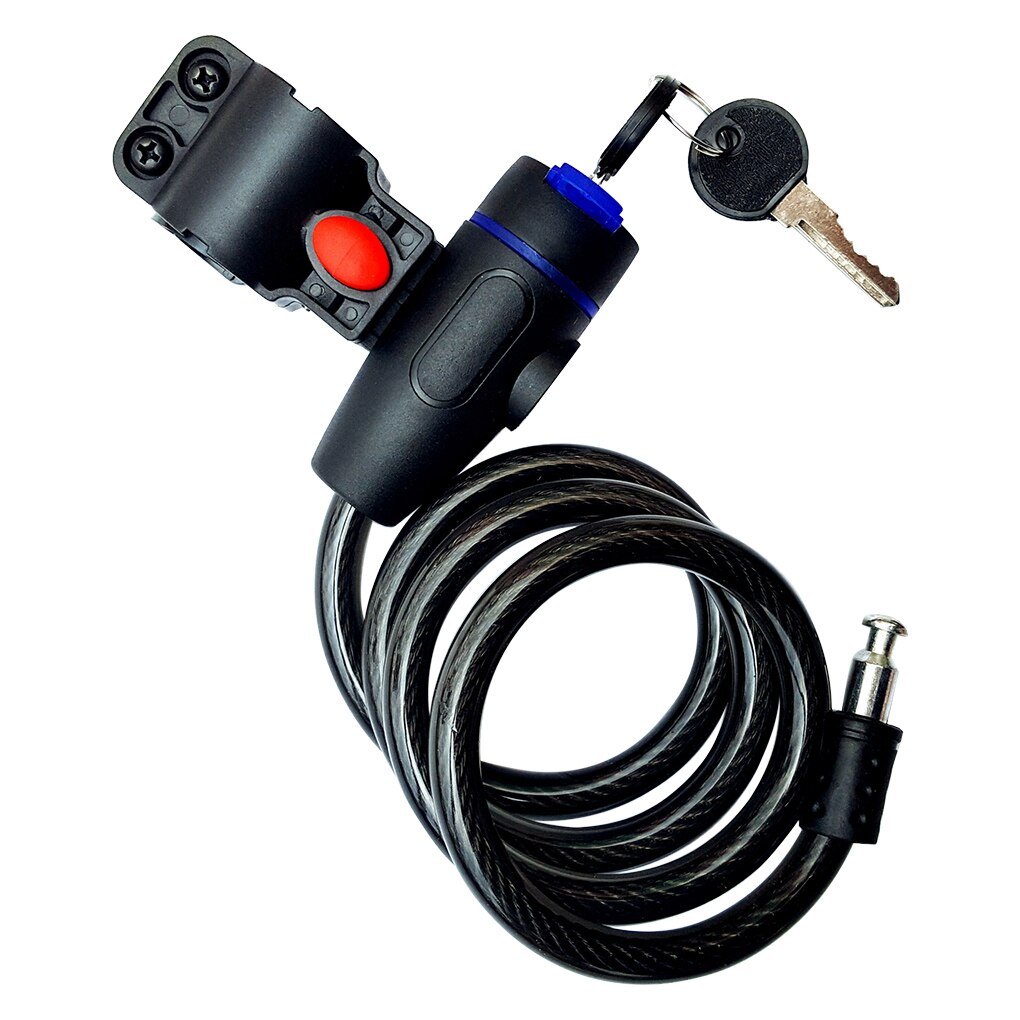 Bicycle Safety Lock Stainless Steel Anti-theft Bike Lock Universal Portable Bicycle Safety Loop