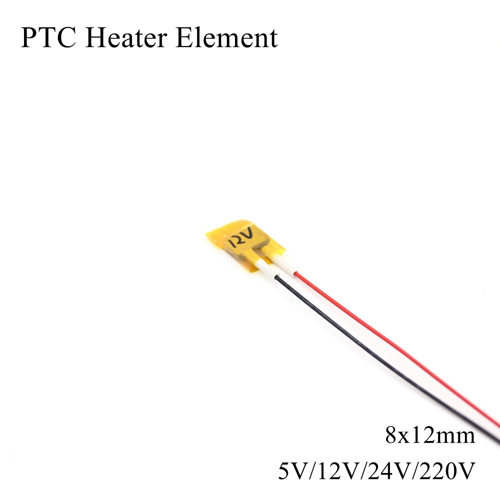 12V 24V 220V PTC Heizung Film Keramik Heizung Air Fan Wärme Thermostat Konstante Temperatur Thermistor Platte Element 12 24 220