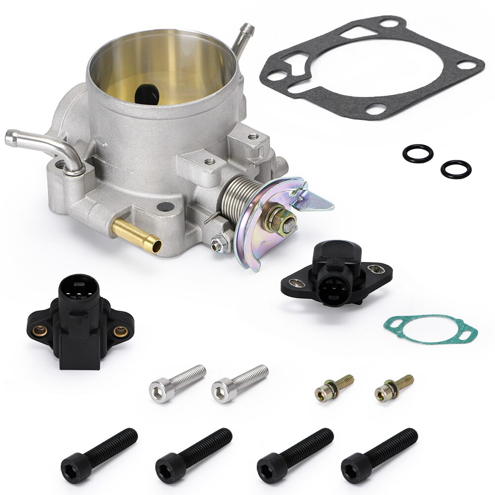 VR - 70MM Throttle Body Kit With TPS & MAP Sensor for Honda B/D/H/F Series B16 B18 309-05-1050 Throttle Bodies 309051050