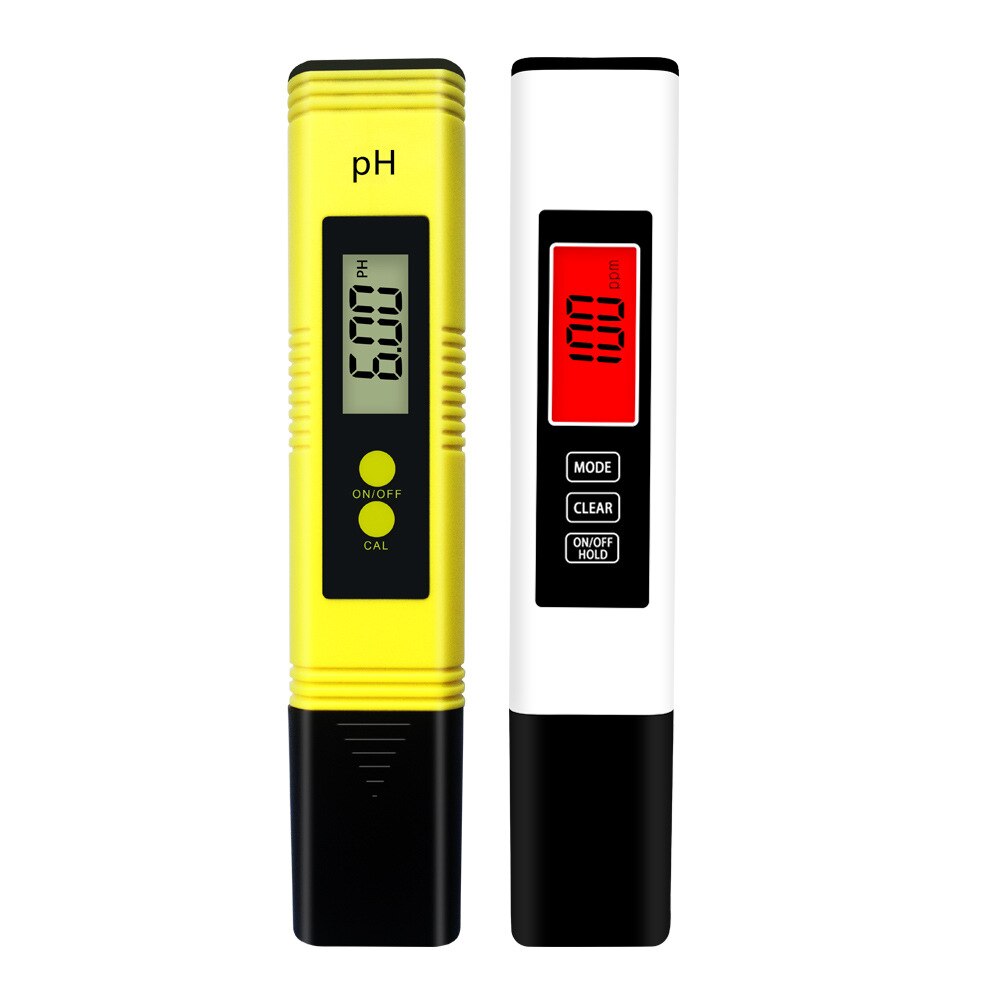 PH/TDS Meter High Accuracy Water Tester Digital PH Tester 3-in-1 TDS EC Temperature Meter for Water