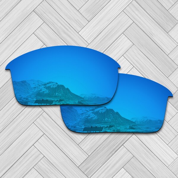 E.O.S 20+ Options Lens Replacement for OAKLEY Bottle Rocket Sunglasses: Ice Blue Mirror