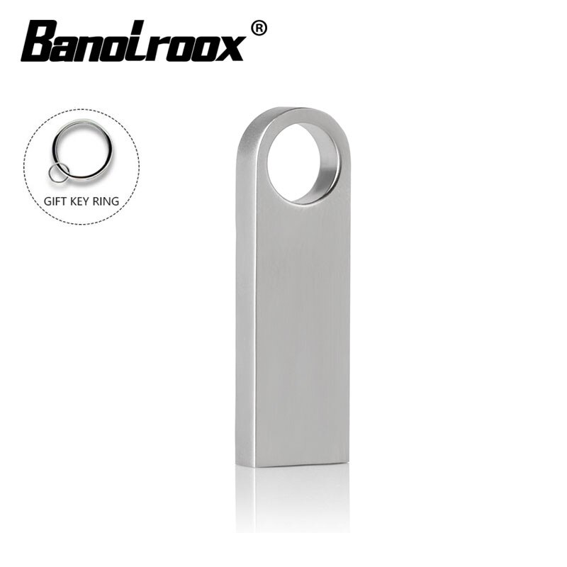 Unidad Flash USB metálico, Pendrive Original de 32gb, 64gb, 128gb, 16GB, 8GB, novedad