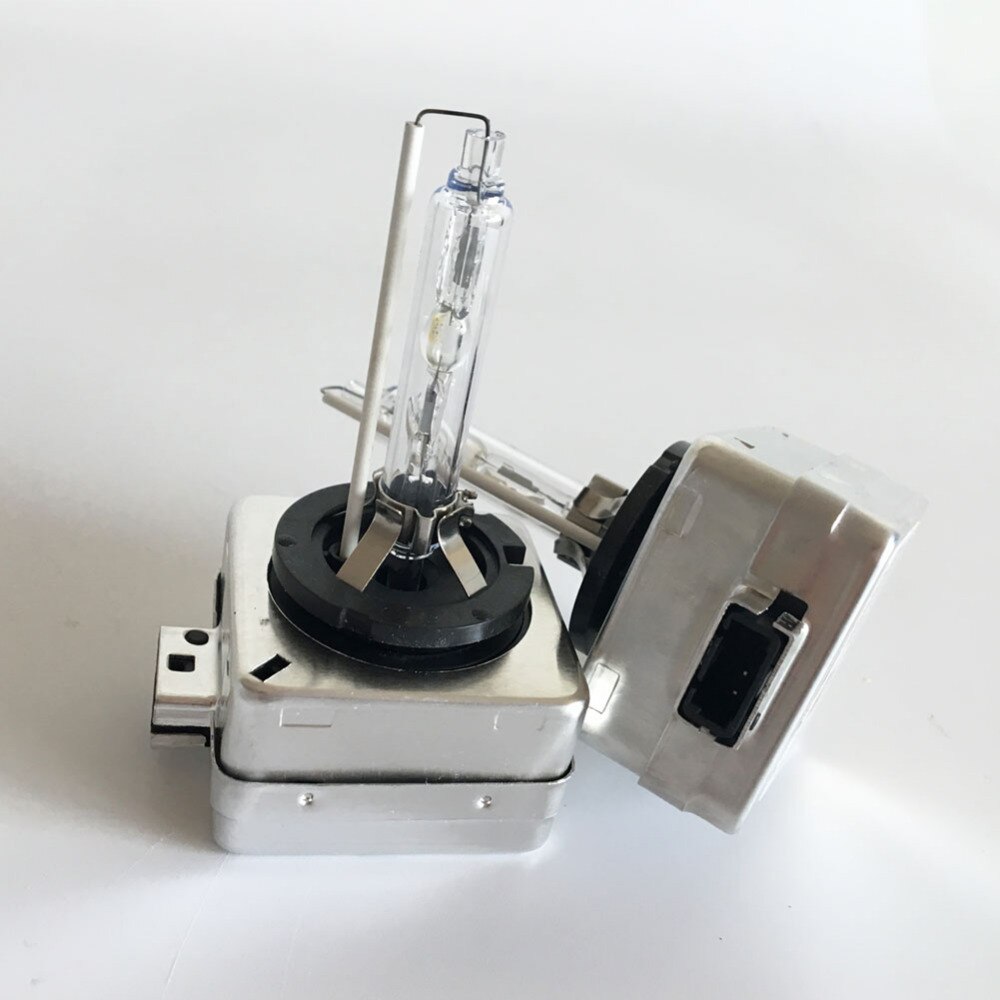 Un par D1C D1S bombilla de Xenón 4300K 5000K 6000K 8000K 35W lámpara de xenón para coche auto HID bombilla Xenon D1S Luz de coche