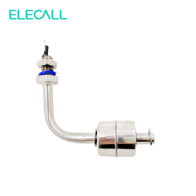 Right Angle Water Level Sensor Liquid Float Switch Tank Pool Stainless Steel 10W ESC7810 1A1