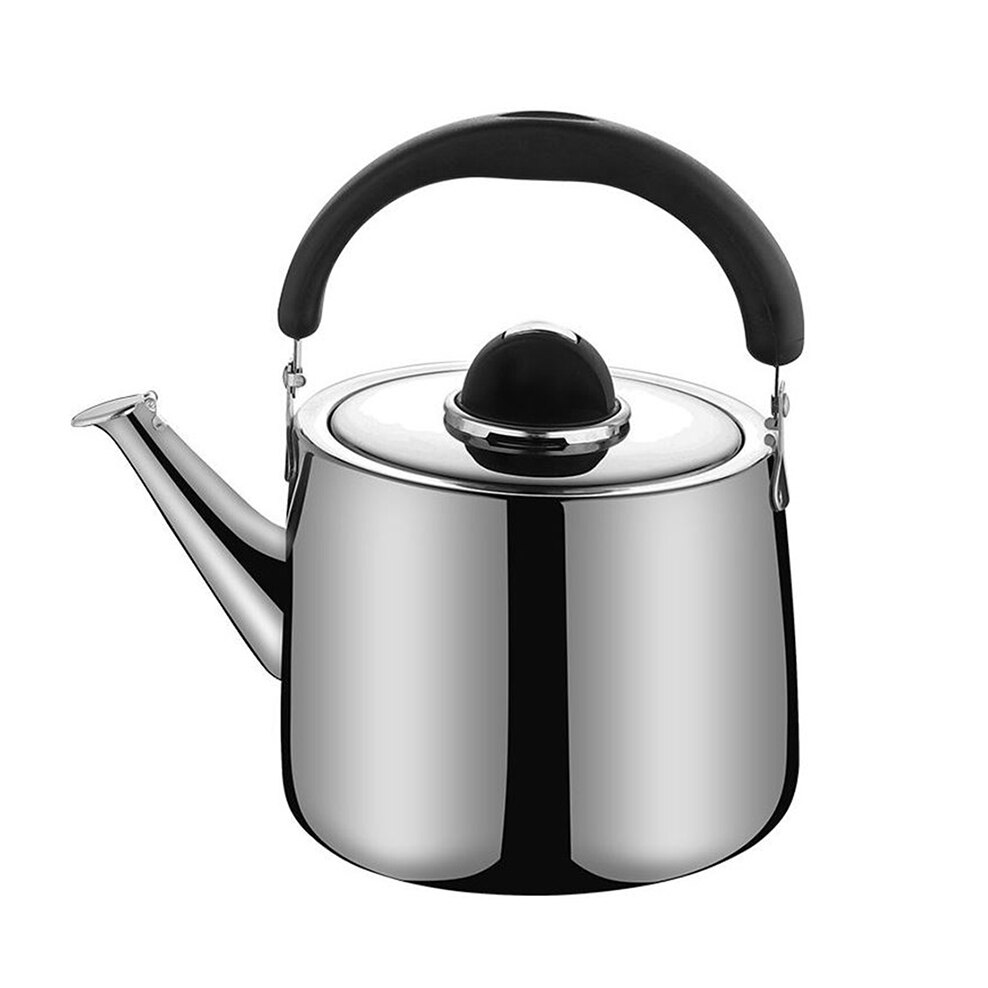 2L/3L/4L Thickened Whistle Kettle 304 Stainless Steel Rapid Heating Boiling Water Pot For Home Tea Kettle: 2L