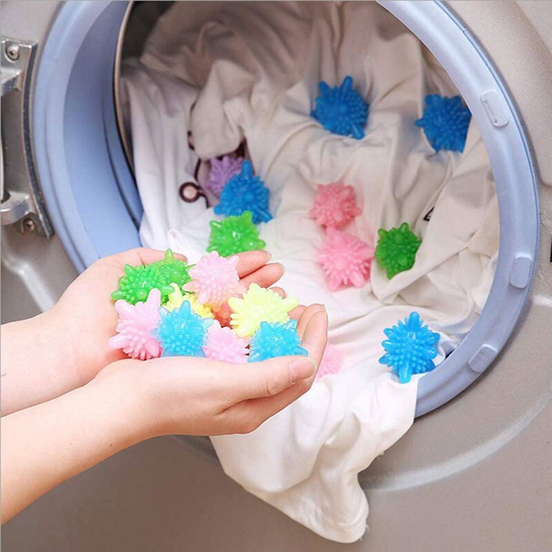 4/6/8Pcs Washer Balls Magic Laundry Balls Washing Ball Laundry Scrubbing Balls for Household Cleaning Washing Machine Clothes