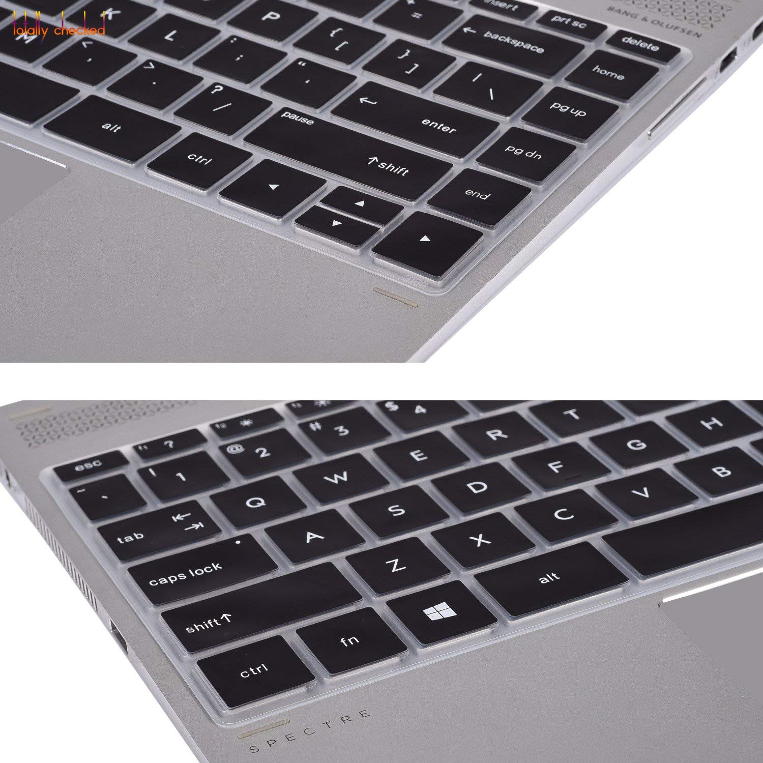 Laptop Keyboard Cover Protector 15.6" HP Spectre x360 15 15t 15-ap 15-bl 15-AP011DX 15-AP012DX 15-BL012DX 15-BL075nr