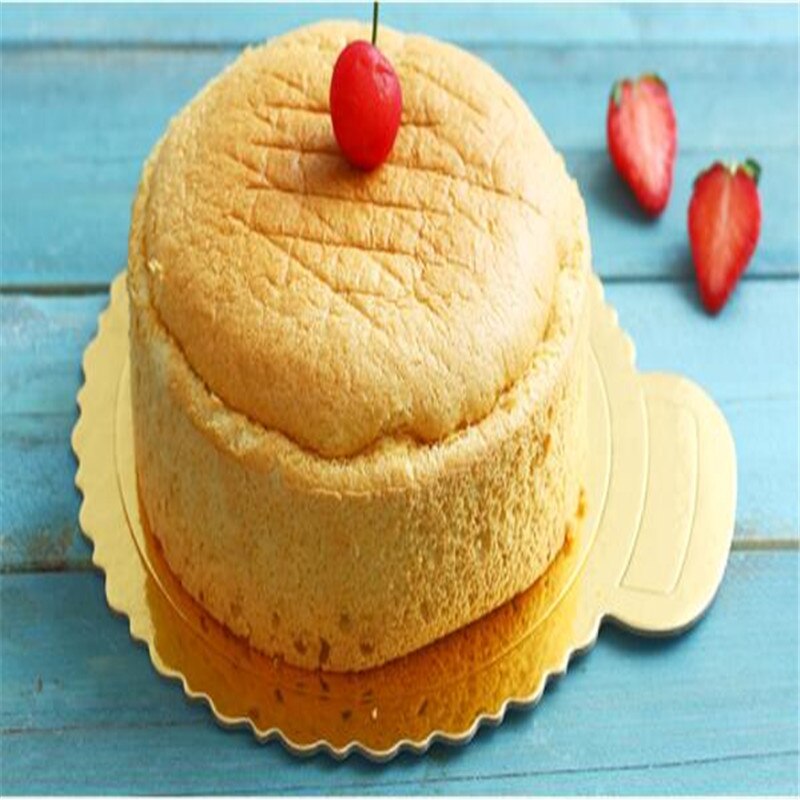 Mousse de tablas para tortas Base de papel para colocar magdalenas bandeja de oro pastel placa Base de papel pastel estera para hornear decoraciones de la torta pastel de herramienta