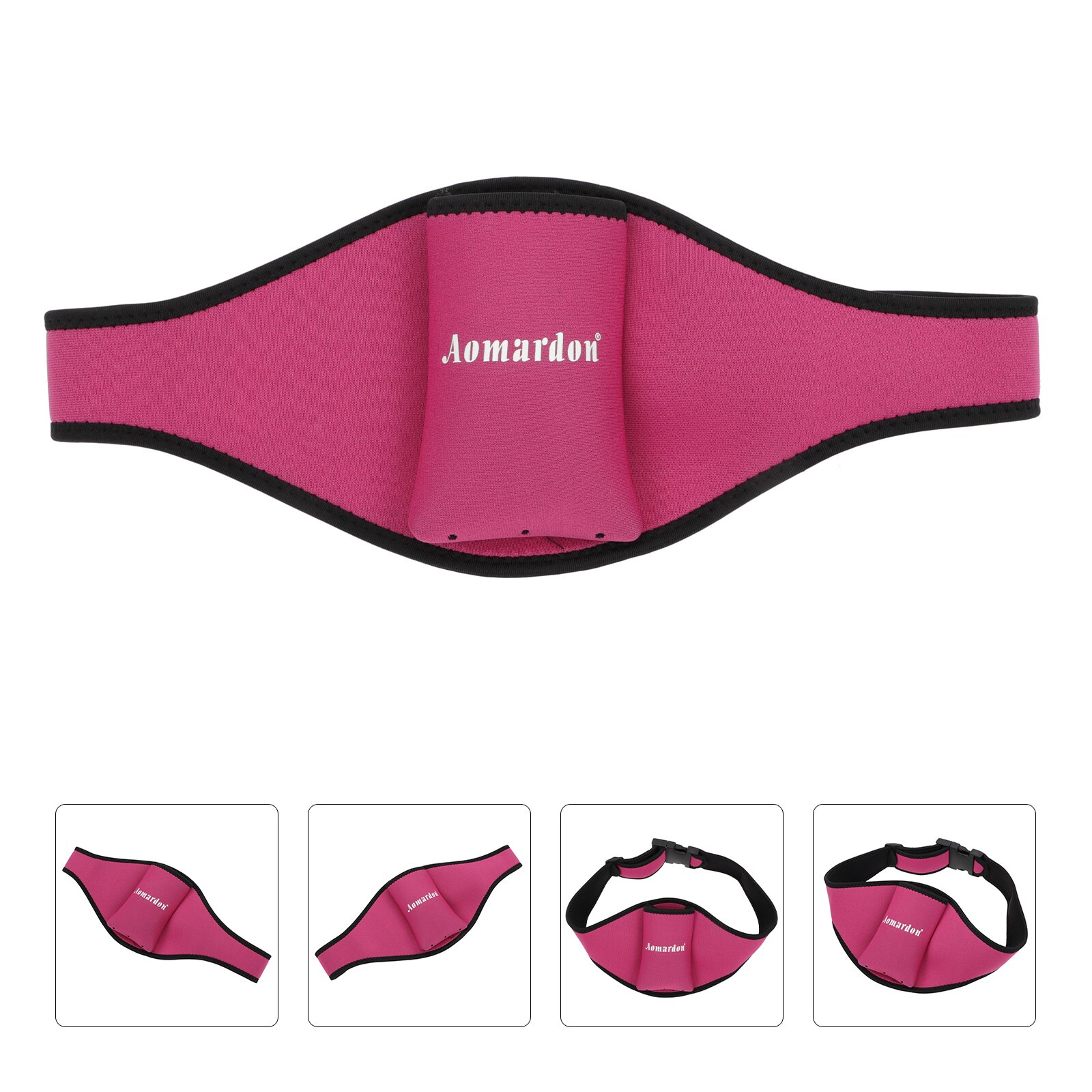 Microphone Holder Belt Mic Pouch Carrier Microphone Pack Mic Waist Pouch for Indoor (Blue)