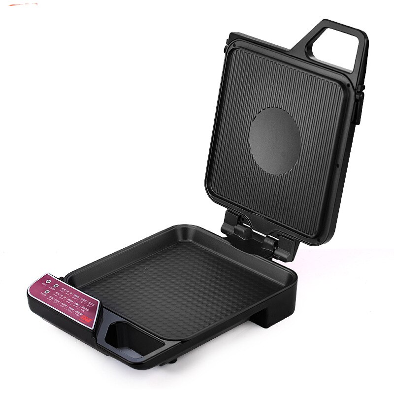 Multi-function Electric Cake Machine Ultra-thin Square Grilling Machine Automatic Non-stick Double-sided Heating Pizza Machine