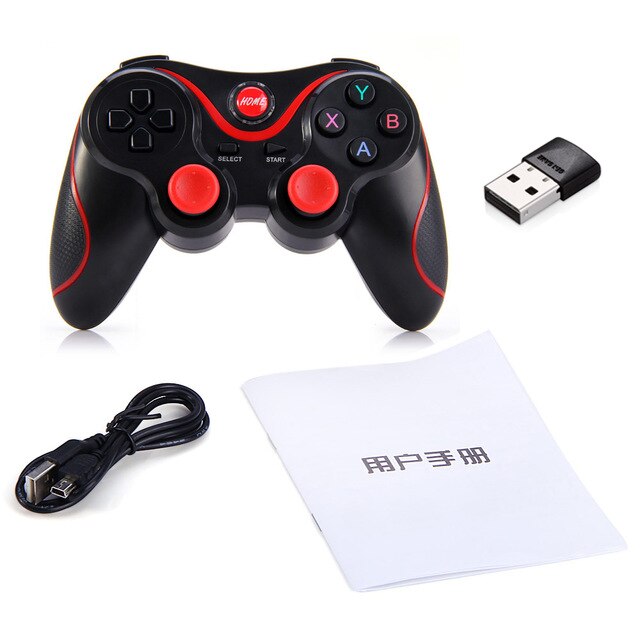 Terios X3 Draadloze Bluetooth Gamepad Joystick Voor Android Smartphone Tablet Remote Controller Zwart Wit Kleur: Type 3