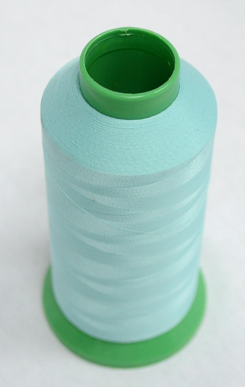 1pc resplandor en el oscuro la máquina de coser de la máquina de bordado hilo de filamento de Nylon 1000Y cada carrete 150D/2 ropa de tejido de costura GPD8198: blue