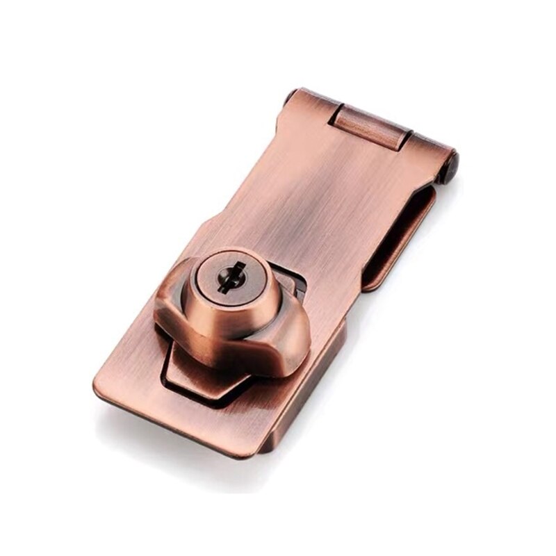 Loquet de verrouillage à clé à Angle droit à 90 degrés, en alliage de Zinc, verrou de sécurité pour porte d&#39;armoire, différentes tailles et couleurs, directe: BZ-2