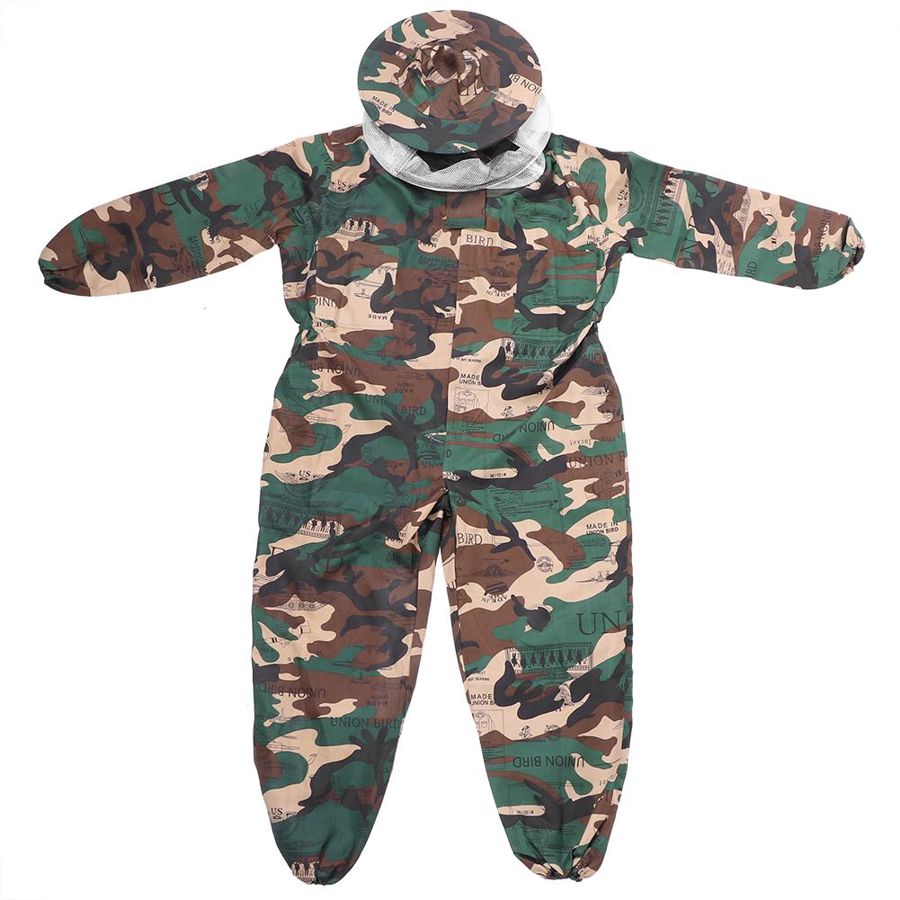 Polyester Cotton Beekeeping Jacket Protective Bee Suits Smock Beekeeper Equipment