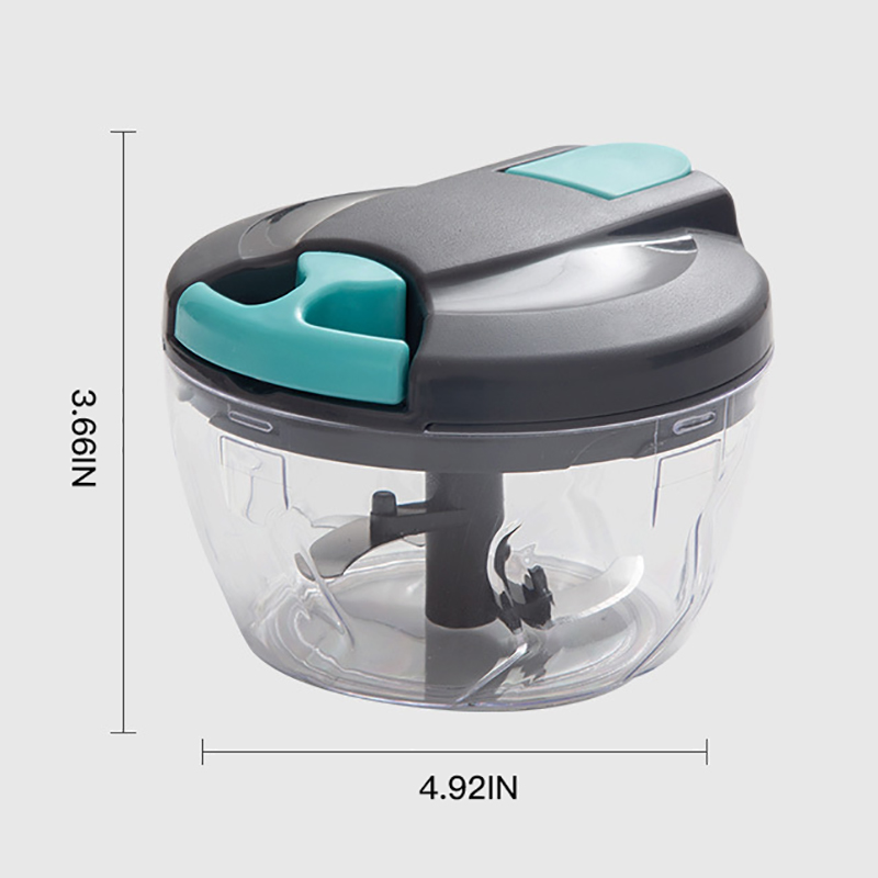 500ml/900ml Meat Grinder Hand-power Food Chopper Mincer Mixer Blender Chop Fruit Vegetable Processor Slicer Kitchen Accessories