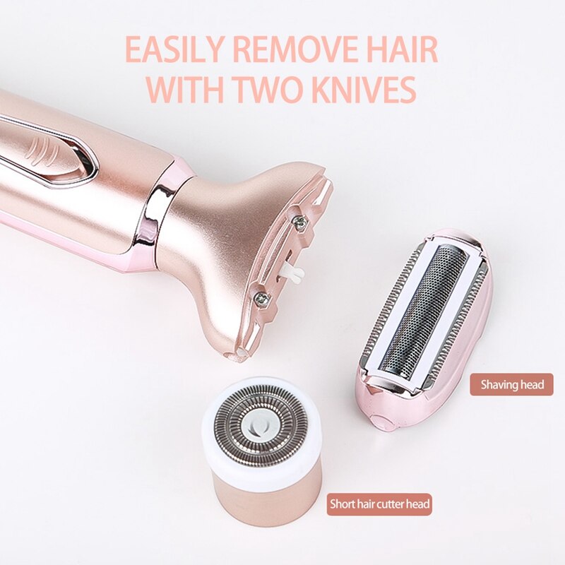 SONAX PRO SN-8977 Lady Shaver Two-In-One Epilator Multifunctional Washing and Charging Epilator