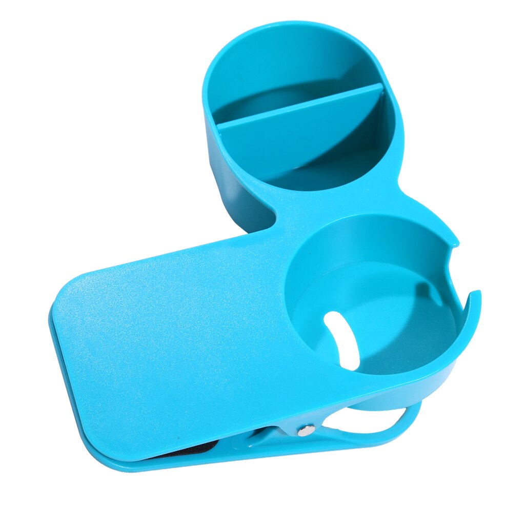 Cup Holder Clip Office Table Desk Side Huge Clip Clamp for Water Drink Coffee Tea Cups within 8cm Diameter
