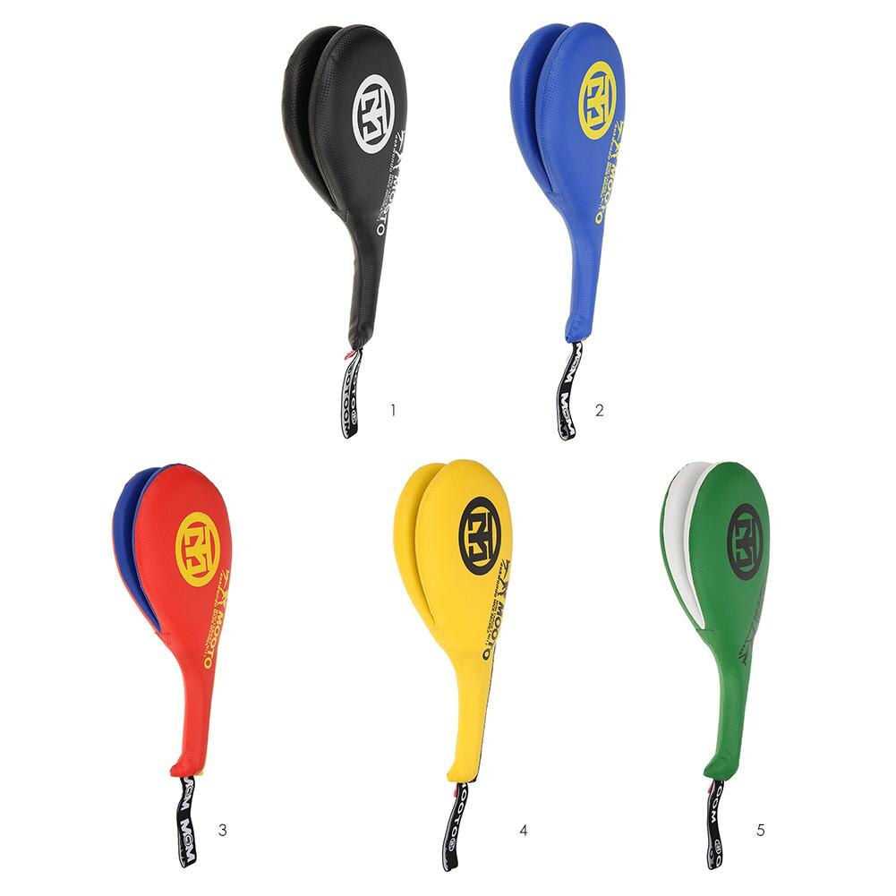 Durable Taekwondo Sparring PU Rebound Sponge Foot Target Boxing Adult Sanda Training Hand Kick Pad Punching Bag