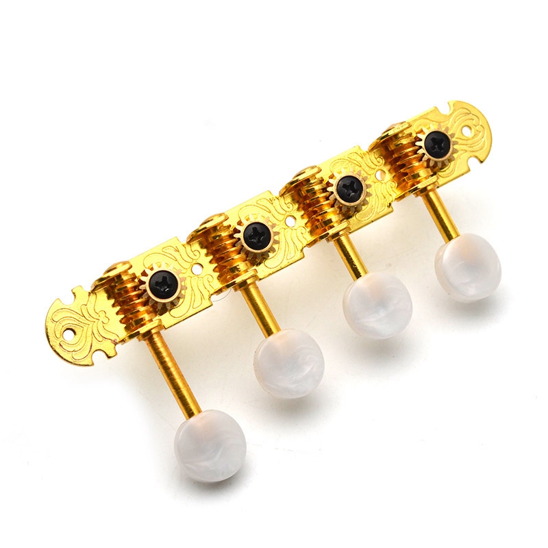 1 Set Mandolin Machine Heads Tuners Tuning Keys Pegs for Mandolin Instrument Golden R/L