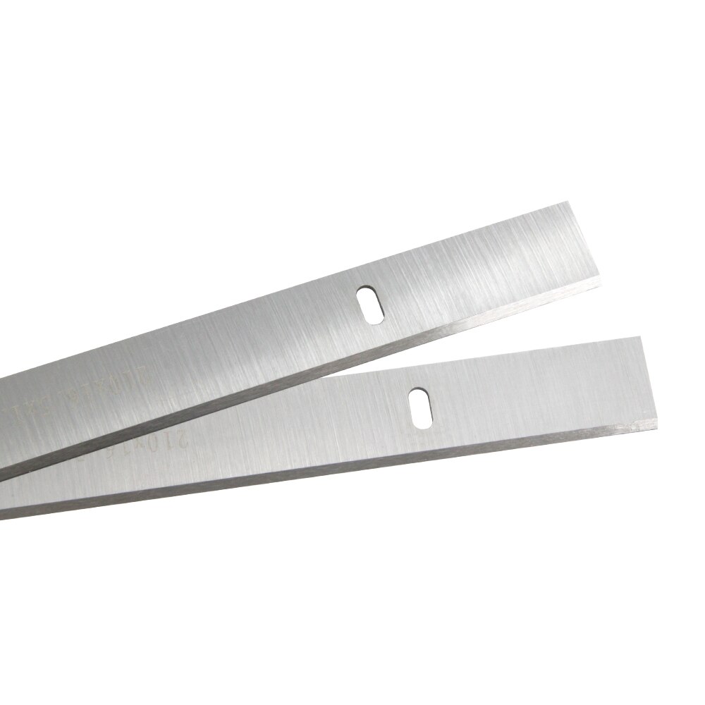 FOXBC – lames de raboteuse HSS 210mm, 210x16.5x1.5mm, pour ATIKA ADH 204 TYP2, couteau de raboteuse 8 pouces, pièces d&#39;outils pour le travail du bois, 2 pièces