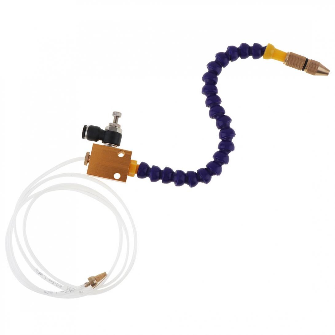 Excellent Mist Coolant Lubrication Spray System Unit with 8mm Air Pipe and Intake Throttle Valve for CNC Lathe /Milling/Machine