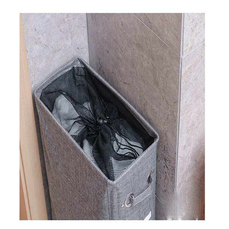 Foldable Laundry Basket Organizer With Wheels Waterproof Organizer Dirty Clothes Toys Basket Large Capacity Slim Laundry Hamper