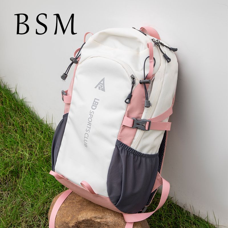 Daypacks For Travel Women Men Hiking Bag Day Pack Adults Mountain Climbing Backpack Hiking Backpack Packs Rucksack For Outdoor: Pink