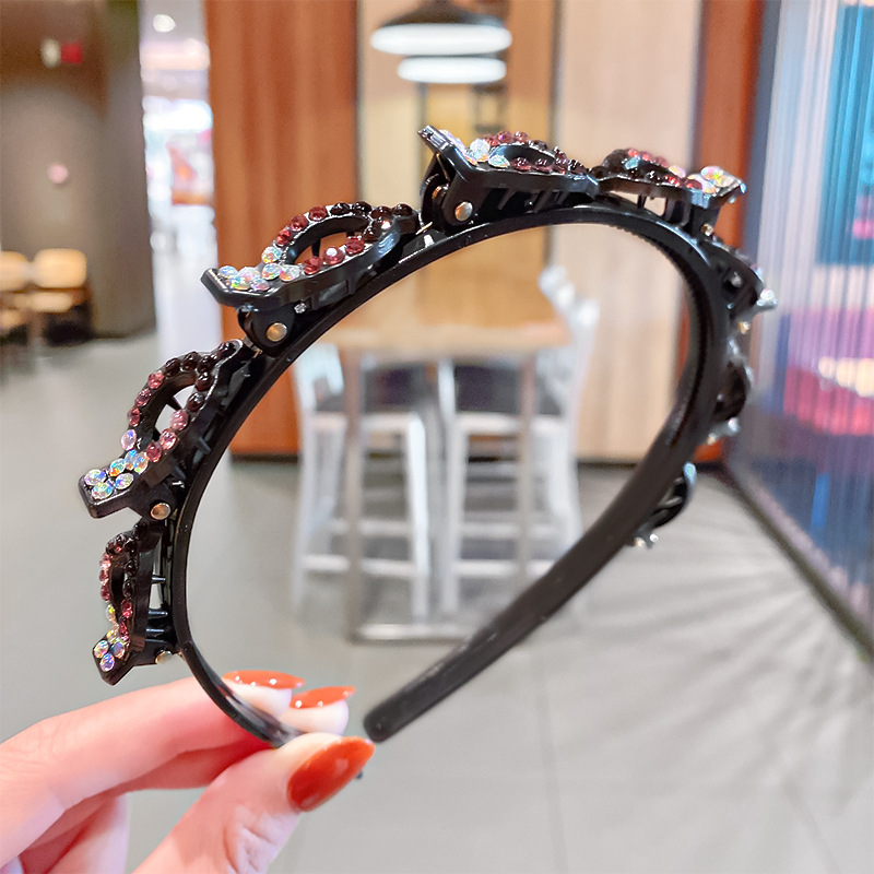 Unisex Alice Hairband Headband Men Women Sports Hair Band Hoop Metal Hoop Double Bangs Hairstyle Hairpin Hair Accessories: SKY BLUE