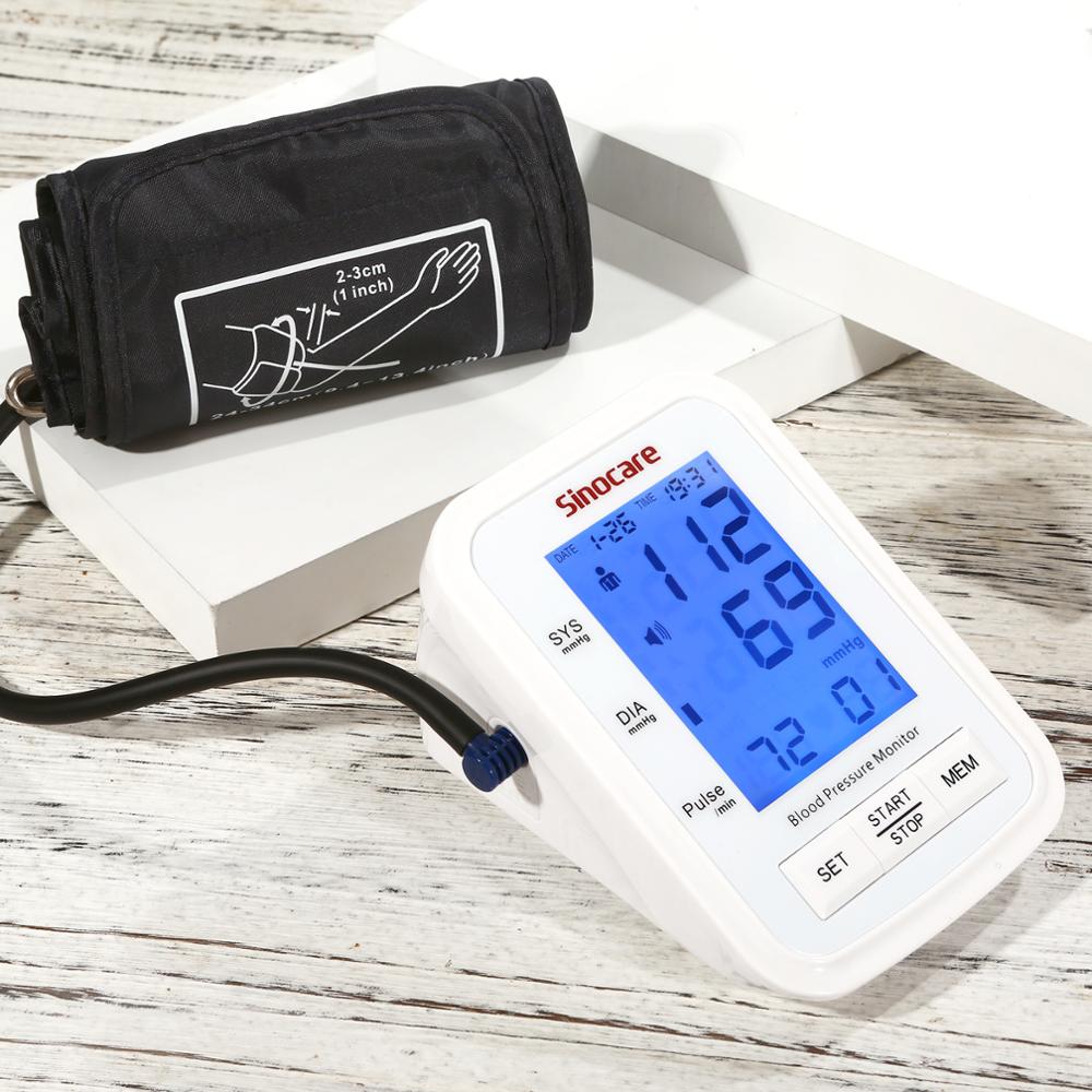 Sinocare Automatic Upper Arm Blood Pressure Monitor 823 Digital Blood pressure monitor 24-34cm