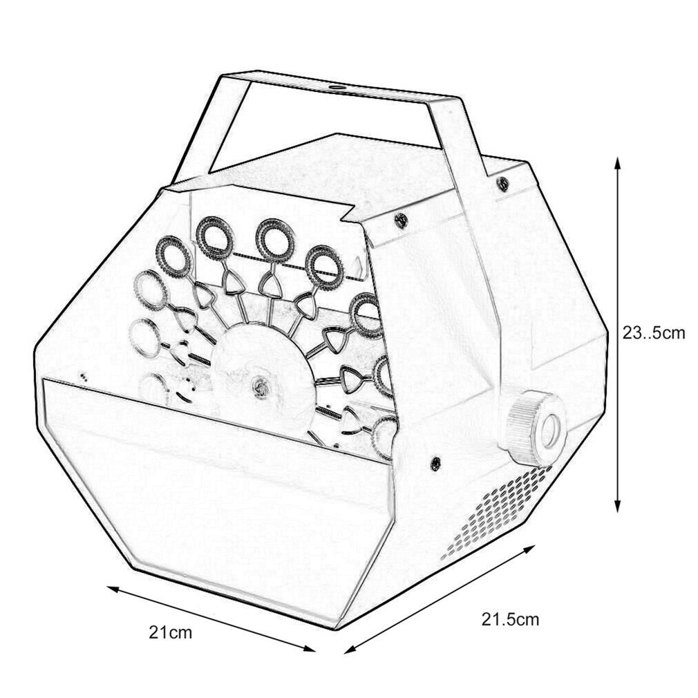 Automatische Mini Magie blasiert Machen Maschine Gebläse Hersteller freundlicher DJ Disko Tanzen Hochzeit Party draussen drinnen Bühne Metall fallen