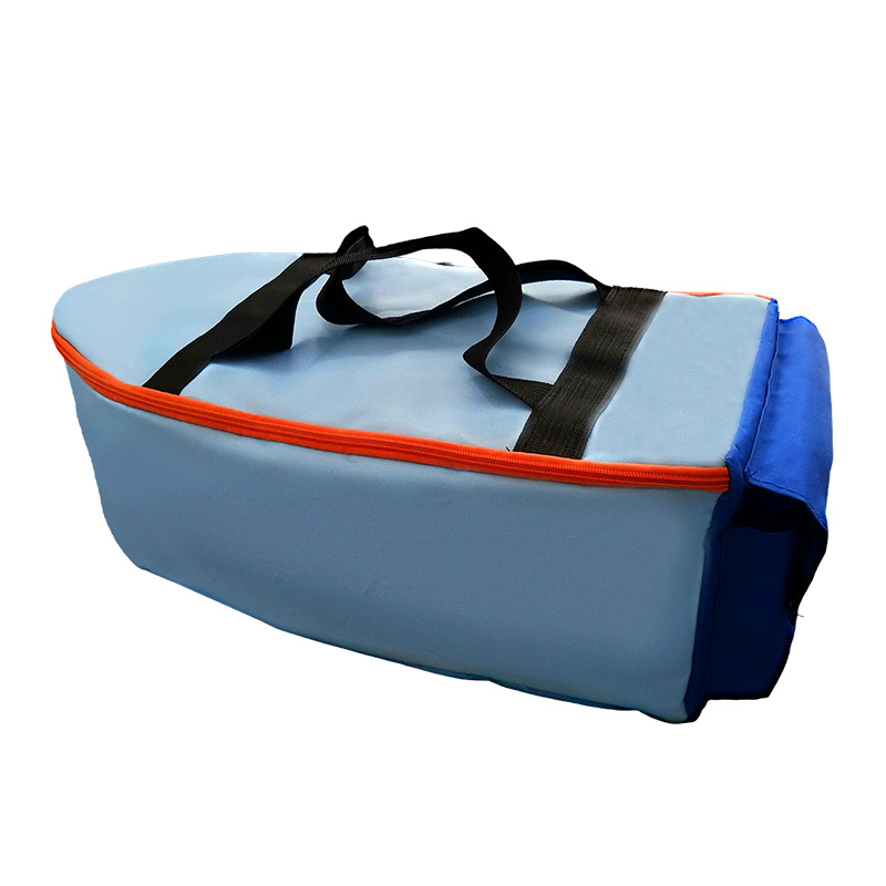 Rollfish bolsa de barco de isca de grande capacidade, resistente ao desgaste, tecido oxford, durável, fechamento com zíper para viagens, acessórios de pesca