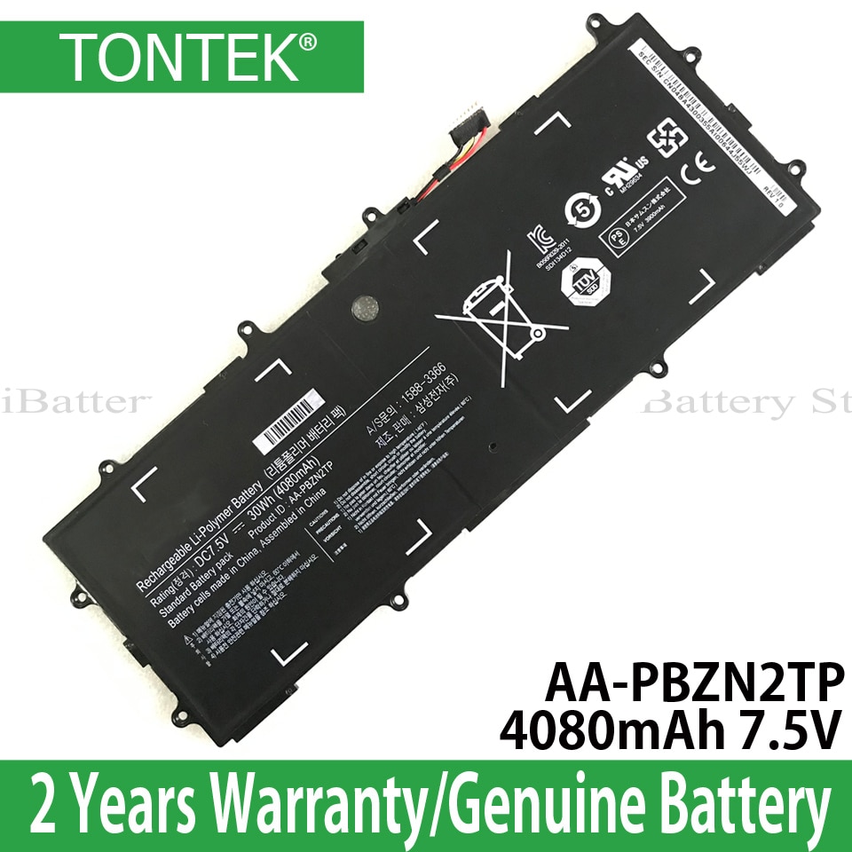 Batería genuina AA-PBZN2TP para Samsung Chromebook XE303C12 905S3G 910S3G 915S3G