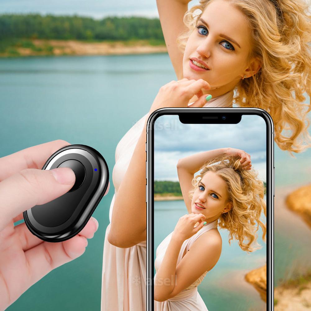 Mini Bluetooth-compatible Wireless Controller Self-timer Stick Remote Control Button For Camera Trigger Release Selfie For iOS A