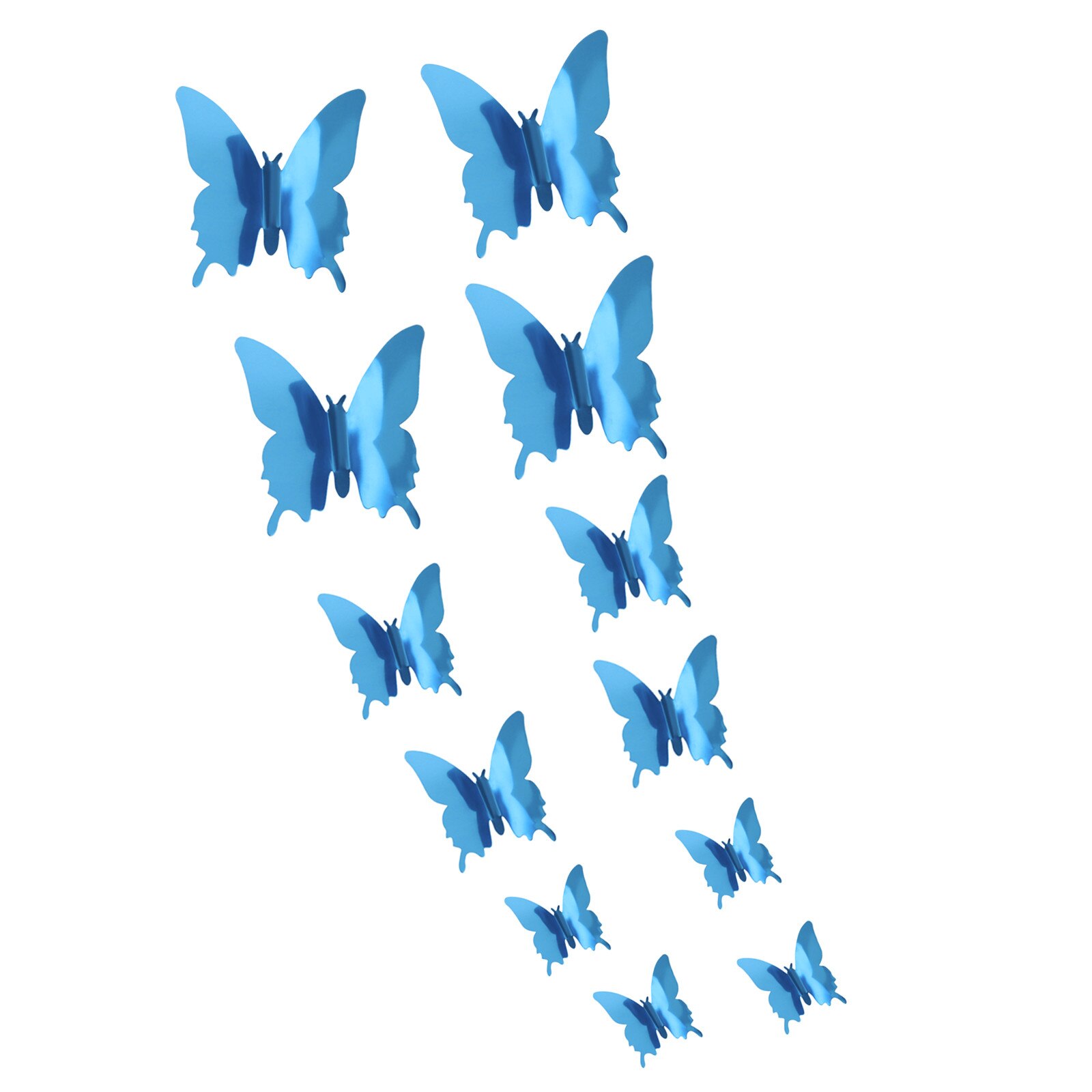 3d papillon Stickers muraux décor à la maison carton papillon Stickers muraux papier pour bricolage artisanat décoration pour mariages bébé baptêmes &