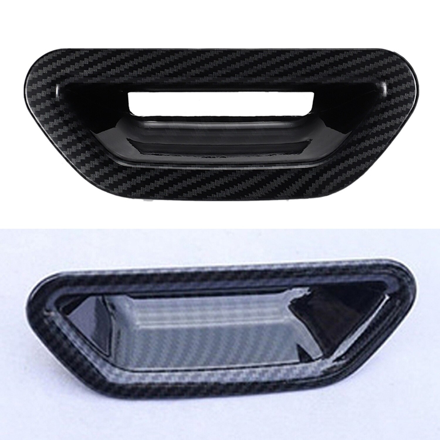 Carbon Fiber Heckgriff-Abdeckung Für Smart 453 ForTwo - ABS Kunststoff