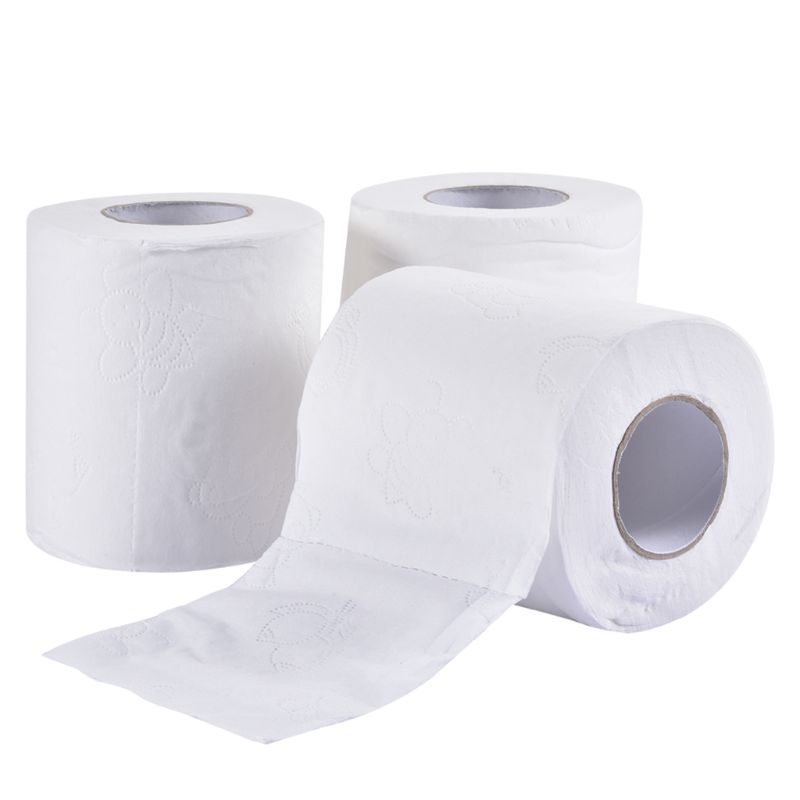 6 Rolls Toiletpapier Geen Fluorescerende Agent Ult... – Vicedeal