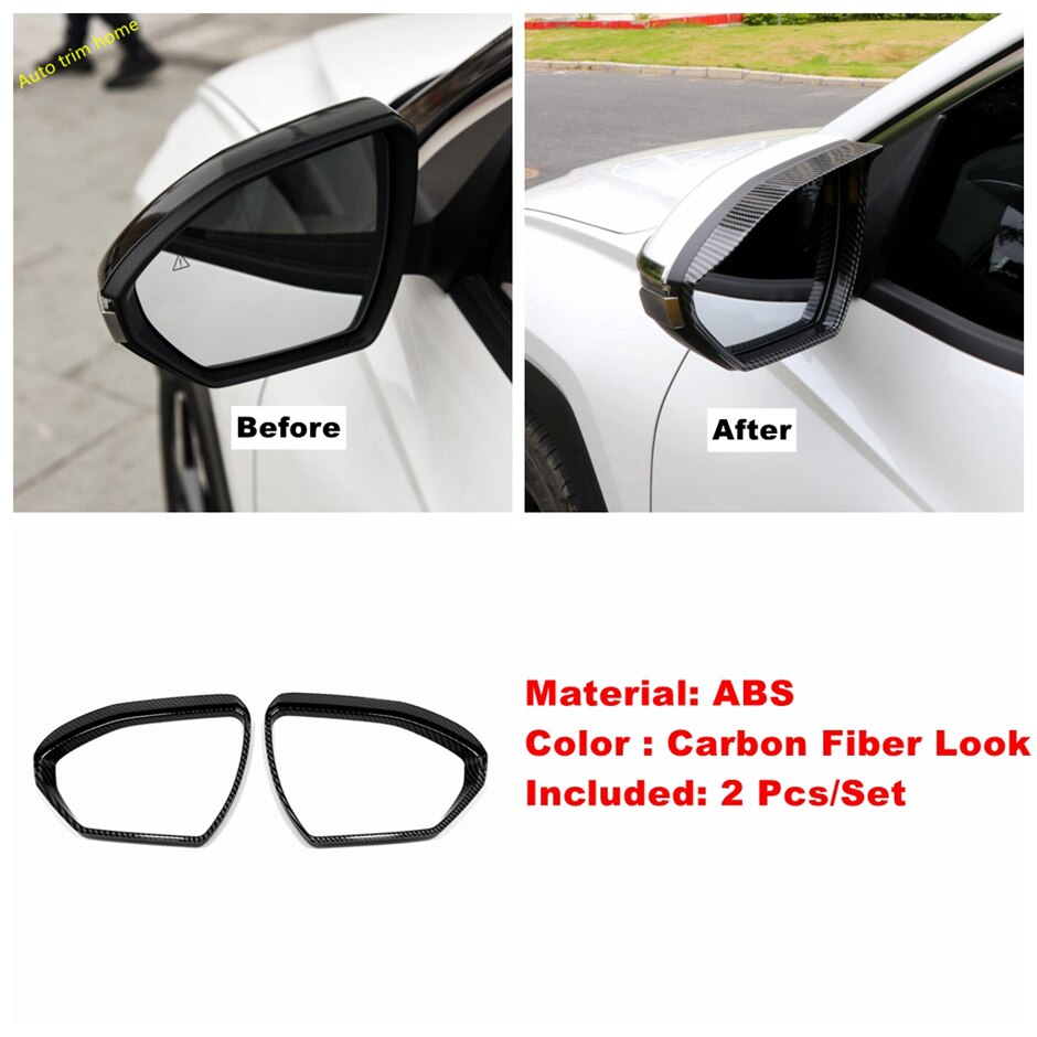 Couvercle de rétroviseur pour Hyundai Tucson NX4 2022, accessoires de voiture, pare-soleil imperméable, lames de miroir arrière, sourcils: Model F